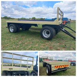 Flatbed Farm Trailer / Platbak Plaas Sleepwa