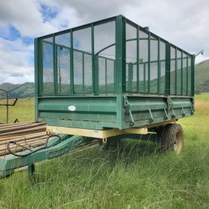 7 Ton Van Zyl Staalwerke Silage Trailer / Kuilvoer Sleepwa