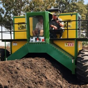 New 3m Large Hydraulic Powered Compost Turner / Kompos Draaier