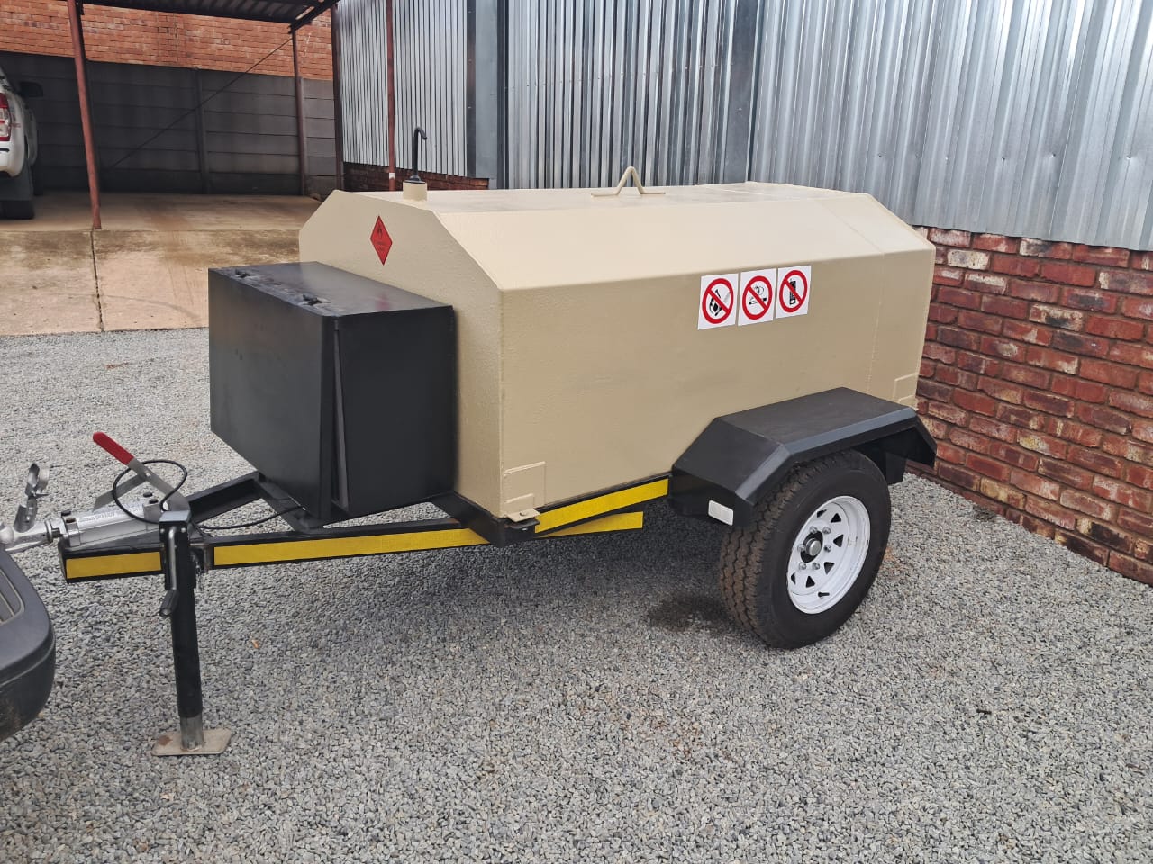 1 500L Steel Diesel Cart