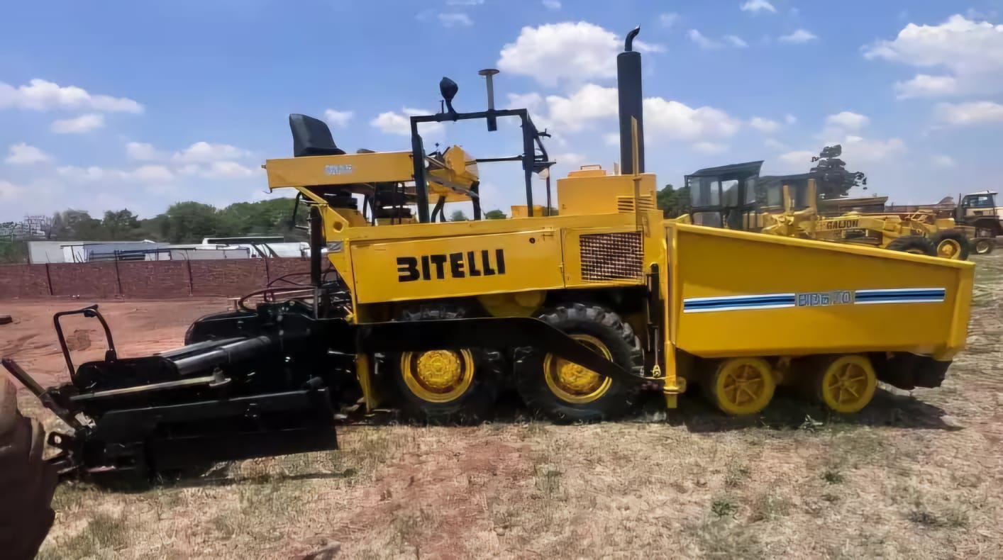 Bitelli BB670 Wheeled Road Paver / Wielpadplaveisel