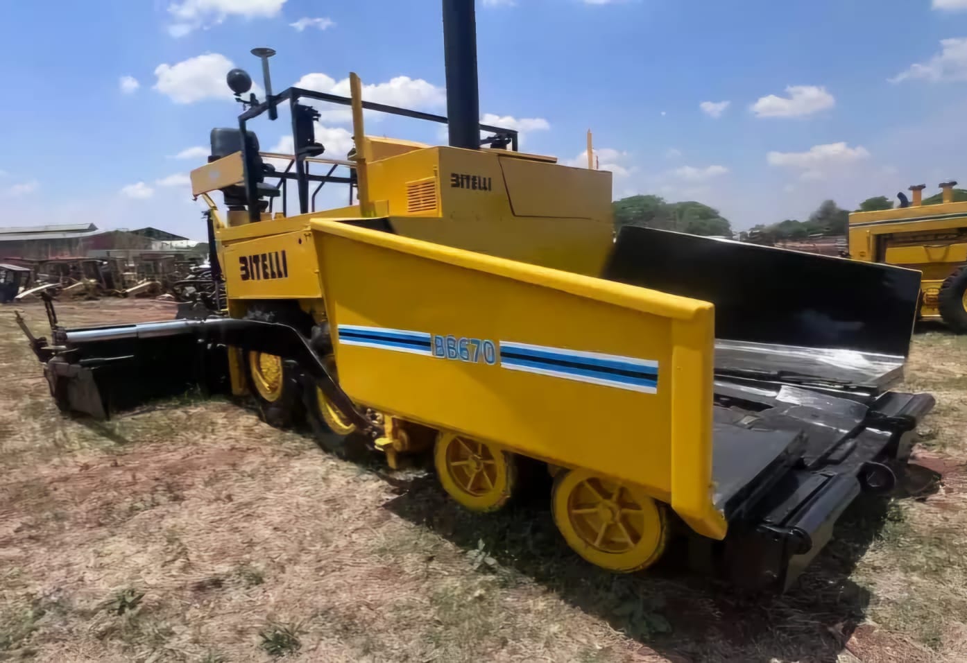 Bitelli BB670 Wheeled Road Paver / Wielpadplaveisel - Image 3