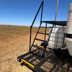 Alternative view of 5m Dubbeldek Hommeltuig Sleepwa / 5m Double Deck Drone Trailer