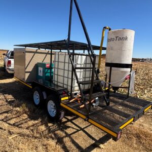 5m Dubbeldek Hommeltuig Sleepwa / 5m Double Deck Drone Trailer