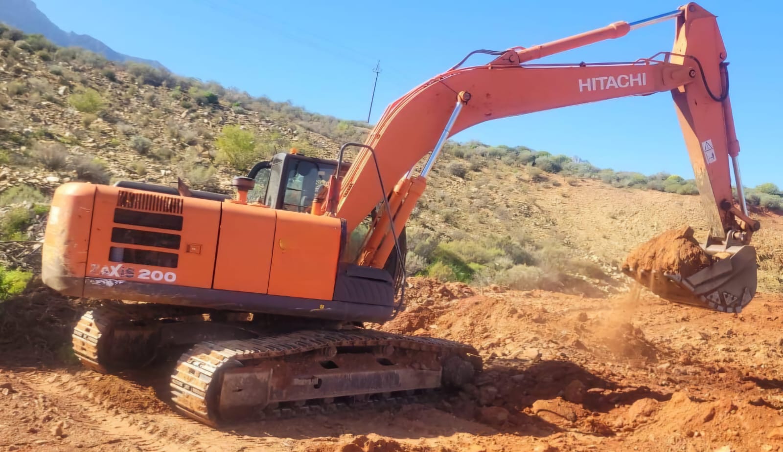 Hitachi Zaxis 200-5G Excavator / Graafmasjien