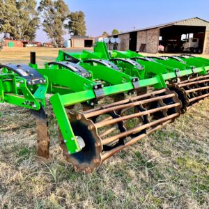 Bok.i 9 Tine  76 Inline Ripper with Roller and Pressure Wheel