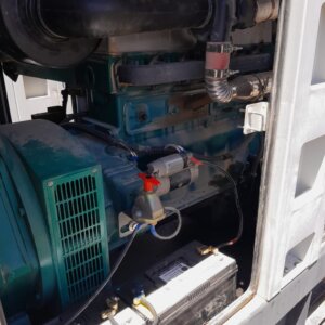 Alternative view of 2x Everon Diesel Generators / Kragopwekkers