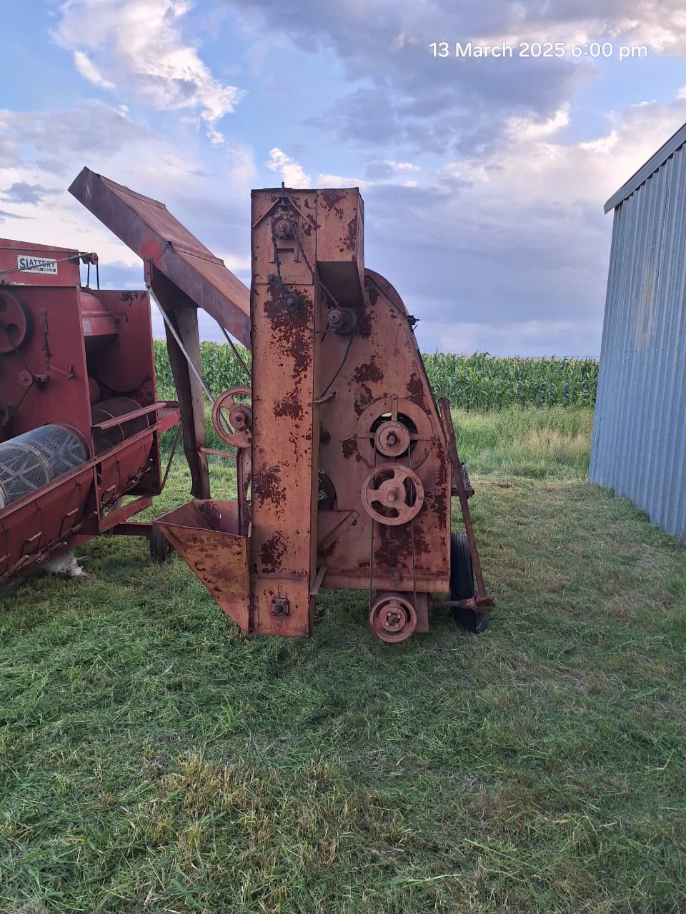 Allis Chalmers Grondboontjie Dopper Masjien / Peanut Peeler Machine - Image 4
