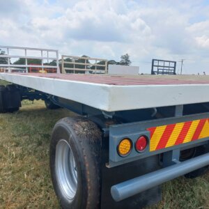 4x 12 Ton Platbak Waens / Flatbed Trailers