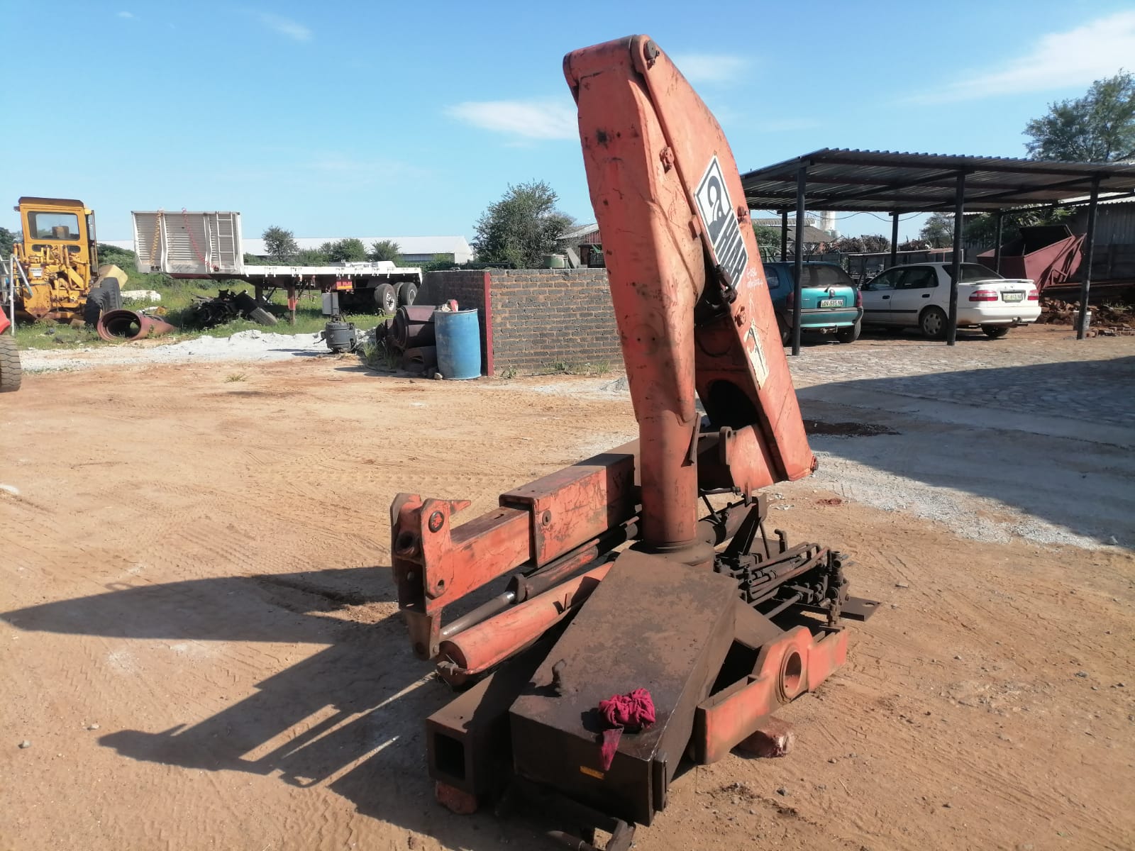 HIAB 650 Hidroliese Hyser / Hydraulic Lift - Image 3
