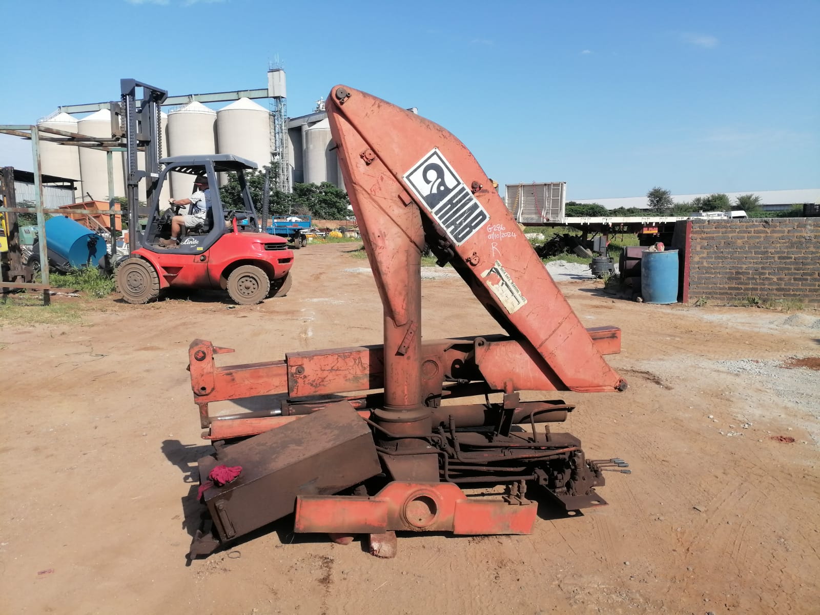 HIAB 650 Hidroliese Hyser / Hydraulic Lift