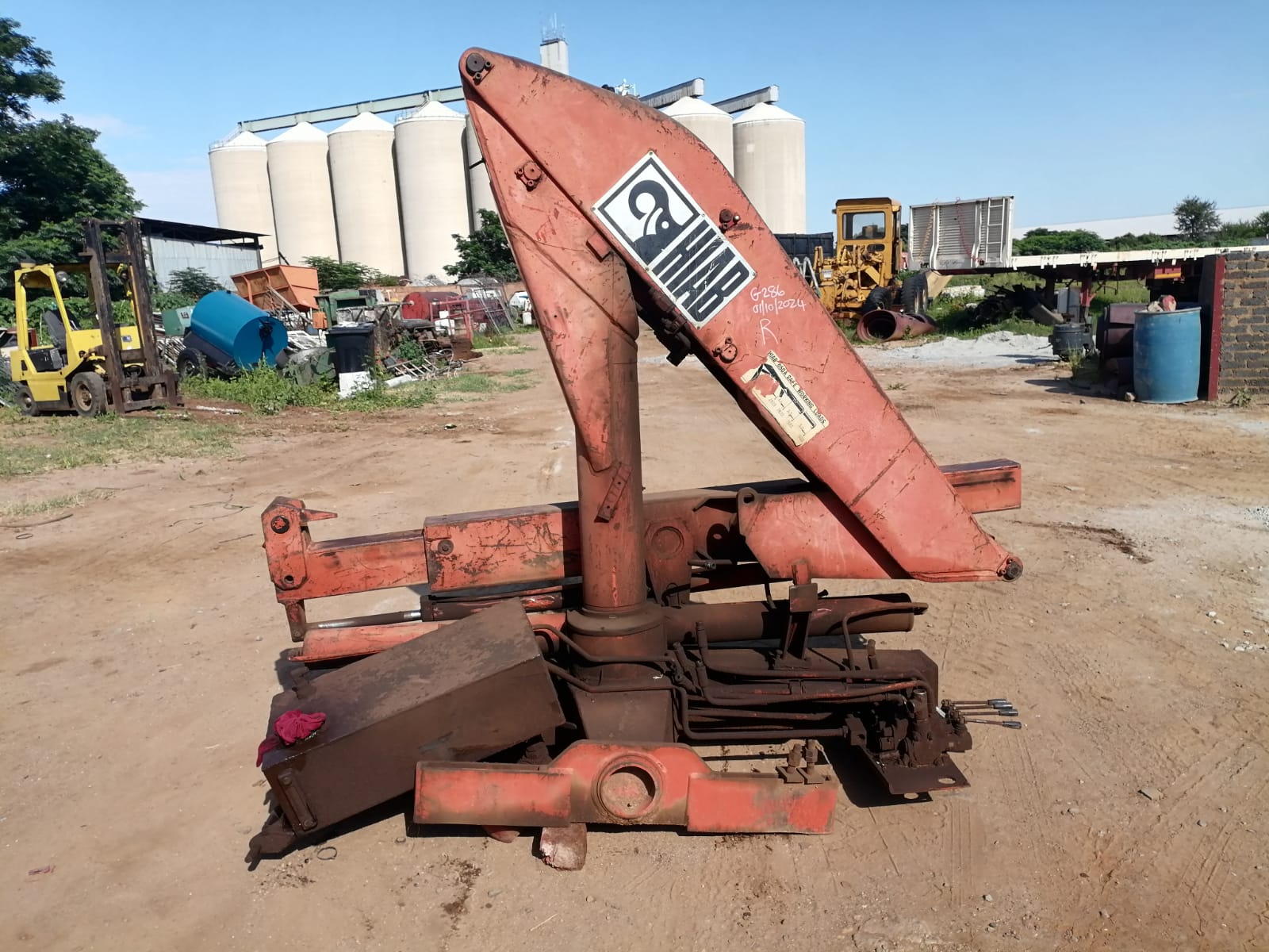 HIAB 650 Hidroliese Hyser / Hydraulic Lift - Image 5
