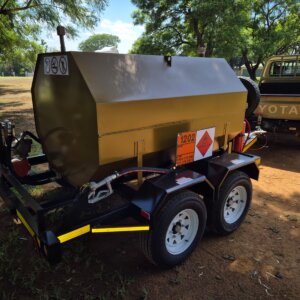 Alternative view of 2 500L Diesel Bowser