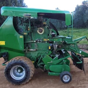 Alternative view of Mchale F5500 Baler