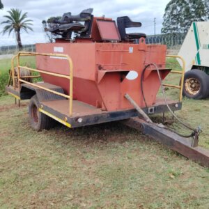 500L Enkel As Watertenk Sleepwa / Single Axle Water Tank Trailer