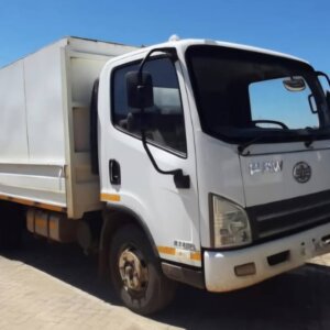 FAW 8-140FL 5 Ton Dropside Truck with Canopy / Valkant Vragmotor met Dop