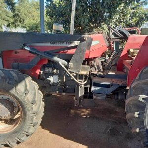 Massey Ferguson 399 Tekker mer Voorlaaier / Tractor with Front End Loader