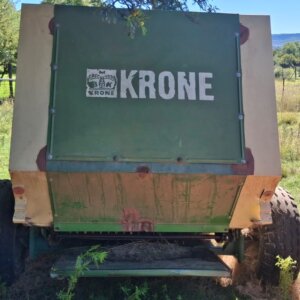 Alternative view of Krone KR 130 Baler
