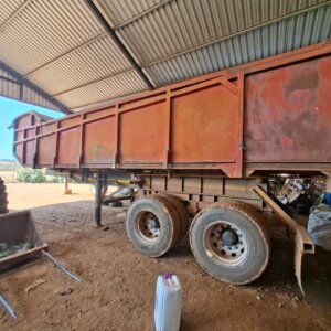 30 Cube Grain Tip Trailer / Graan Tipper Sleepwa