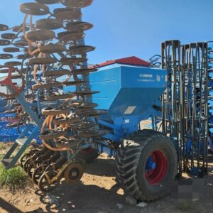Lemken Solitair 9/600 KA-DS Planter with Lemken Rubin 10/600 KUA Disc Harrow