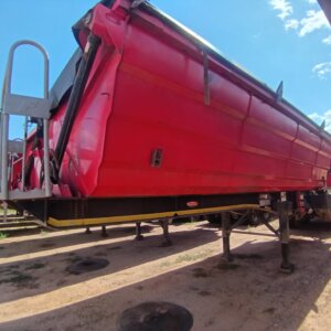 SA Truck Bodies Side Tipper Trailer / Sleepwa