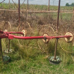 4 Wheel Rake / 4 Wielhark