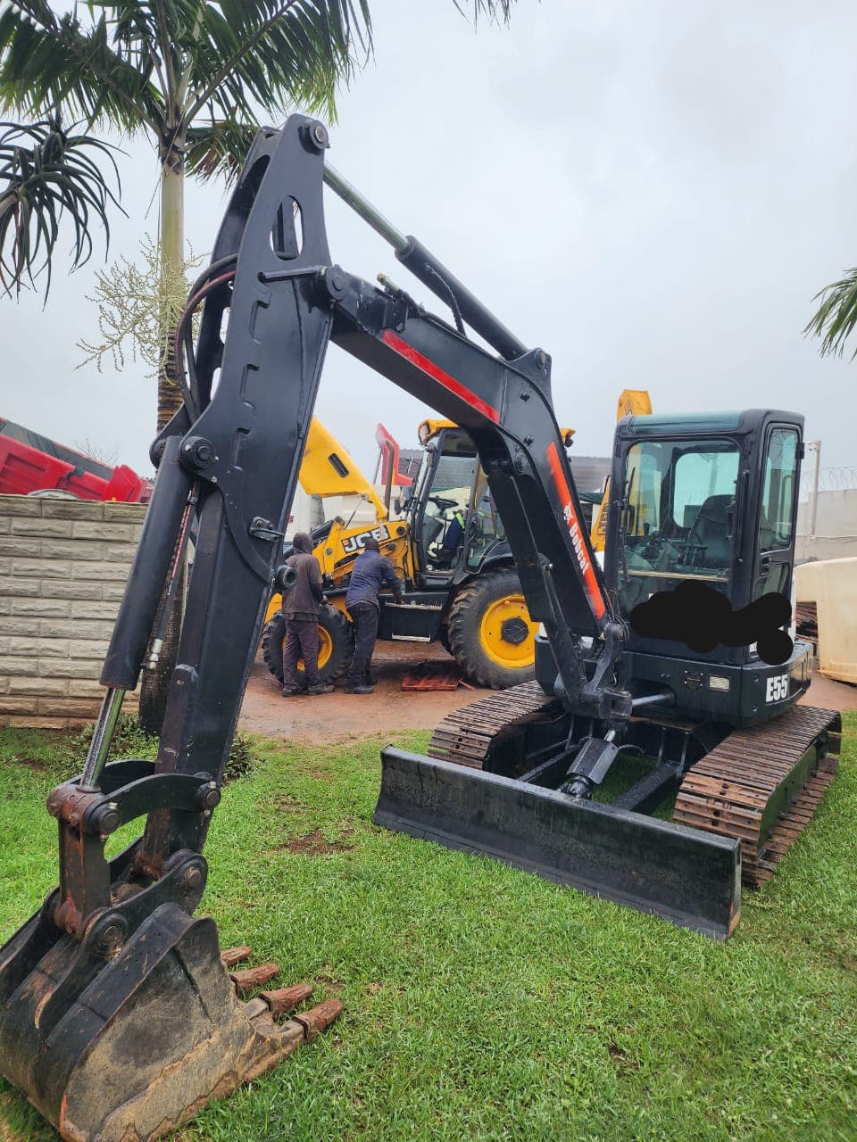 Bobcat E55 Mini Graafmasjien / Excavator - Image 3