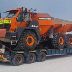 2x Doosan DA 45 Dump Trucks