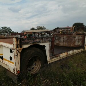 Alternative view of Talbert Dubbel As Platbak Sleepwa / Double Axle Flatbed Trailer