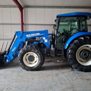 New Holland TD 5100 Trekker met Laaigraaf / Tractor with Loader