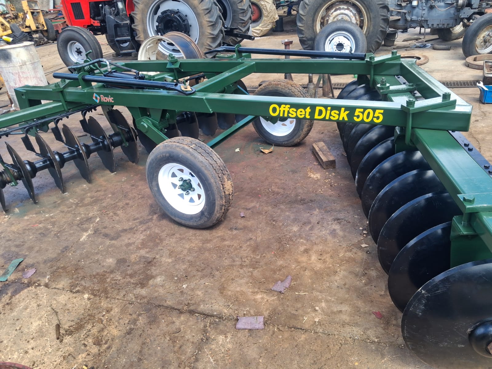 12x12 Rovic 505 Offset Dis / Disc Harrow - Image 3