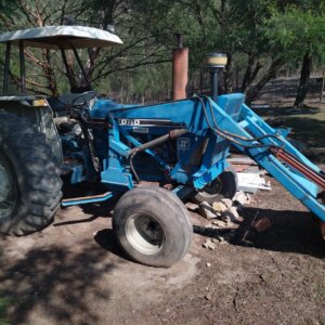 Ford 7610 Trekker met Laaigraaf / Tractor with Loader