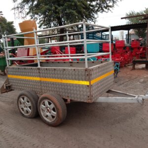 Dubbelas Sleepwa / Double Axle Trailer