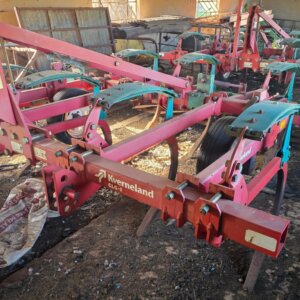 2x Kverneland CLG 7 Tand / Tine with Roller and Press Wheels / Drukwiele