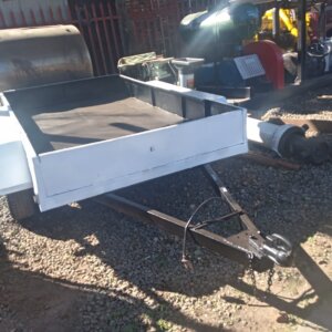 Alternative view of Dubbel As Sleepwa / Double Axle Trailer