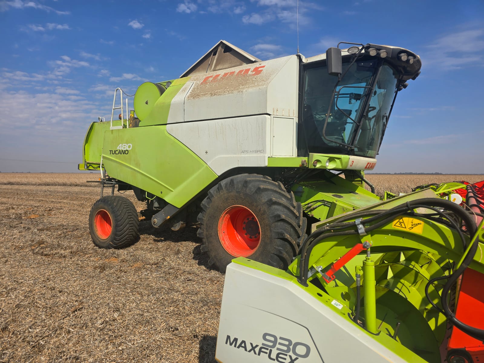Claas Tucano 480 Combine Harvester / Stroper