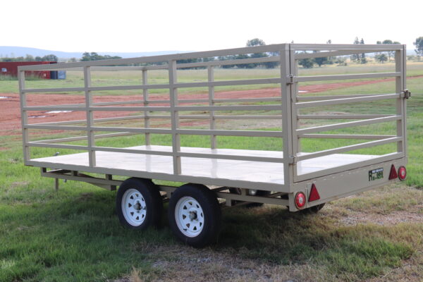 3.6m Dubbel As Sleepwa / Double Axle Trailer