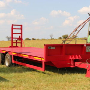 Dubbel As RS 16/75 Lowbed Trailer / Sleepwa