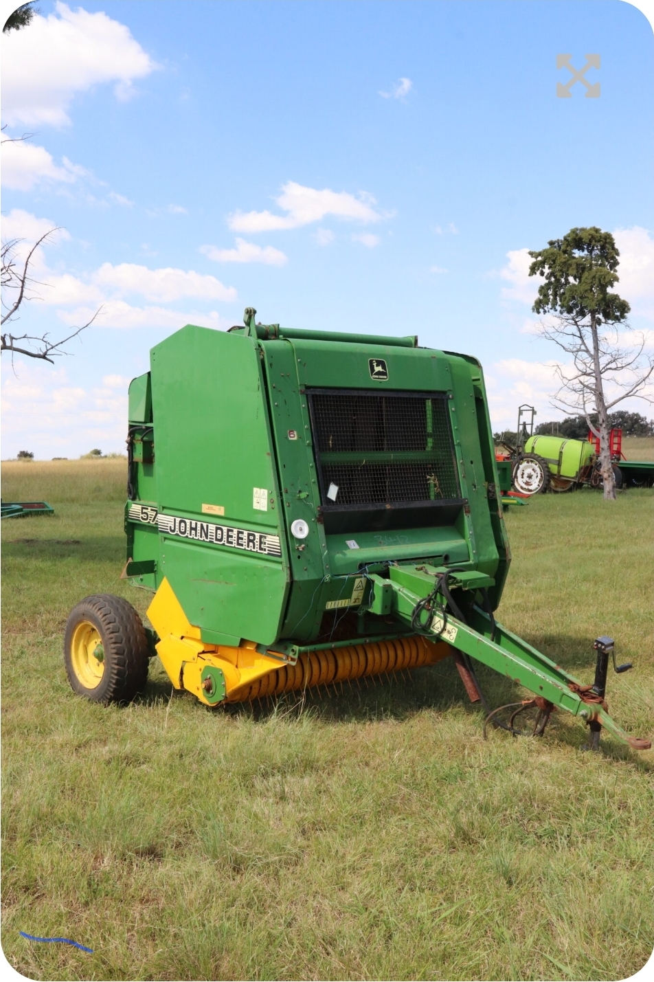 John Deere 570 Ronde Tou / Rope Baler