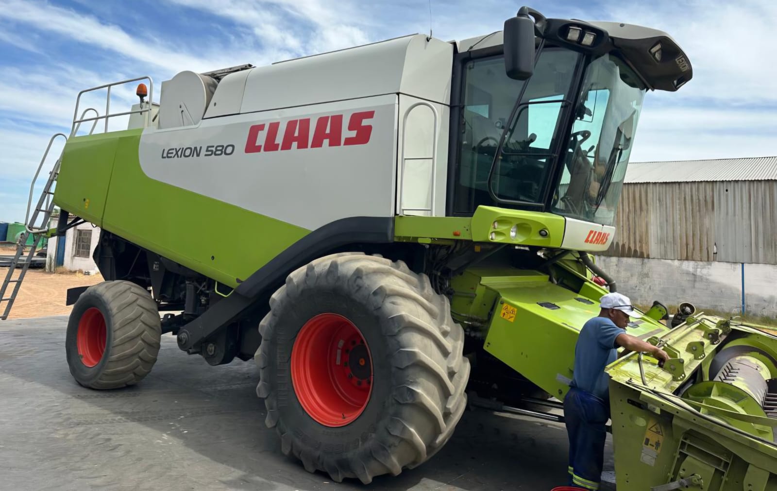 Claas Lexion 580 Stroper / Combine Harvester