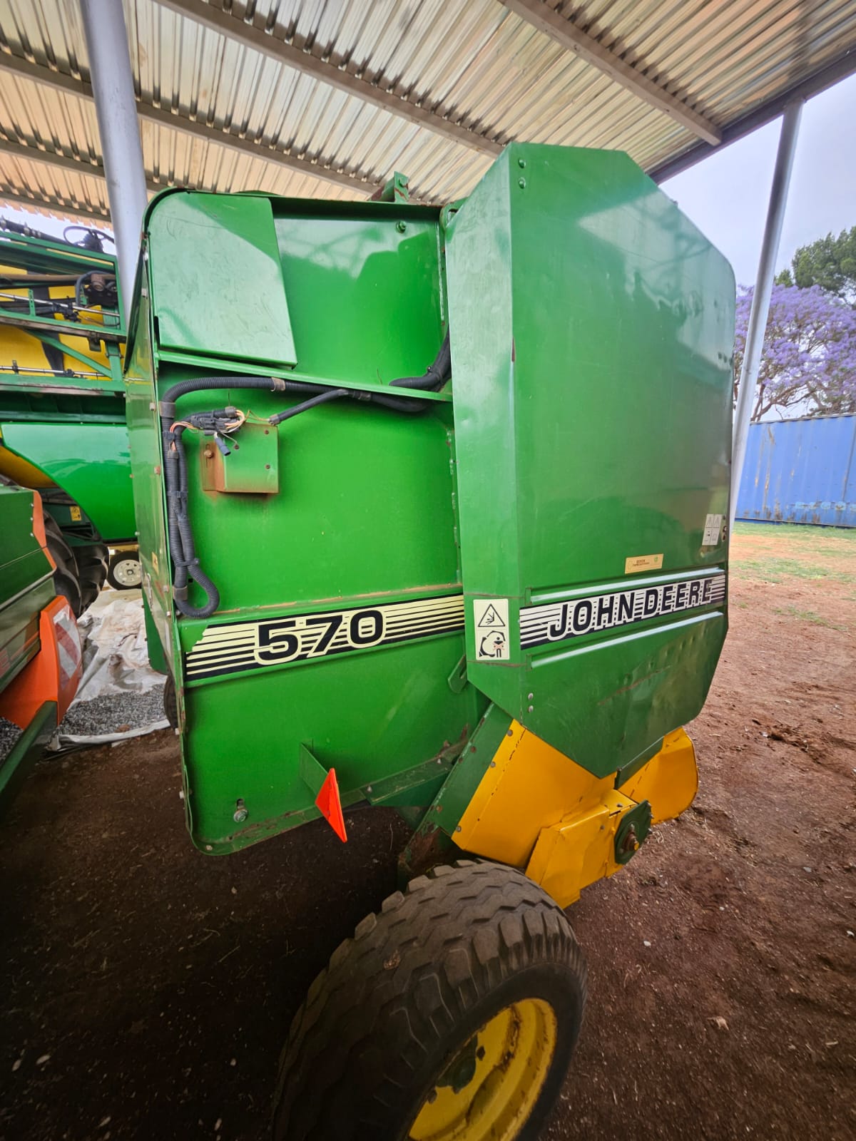 John Deere 570 Ronde Tou / Rope Baler - Image 3
