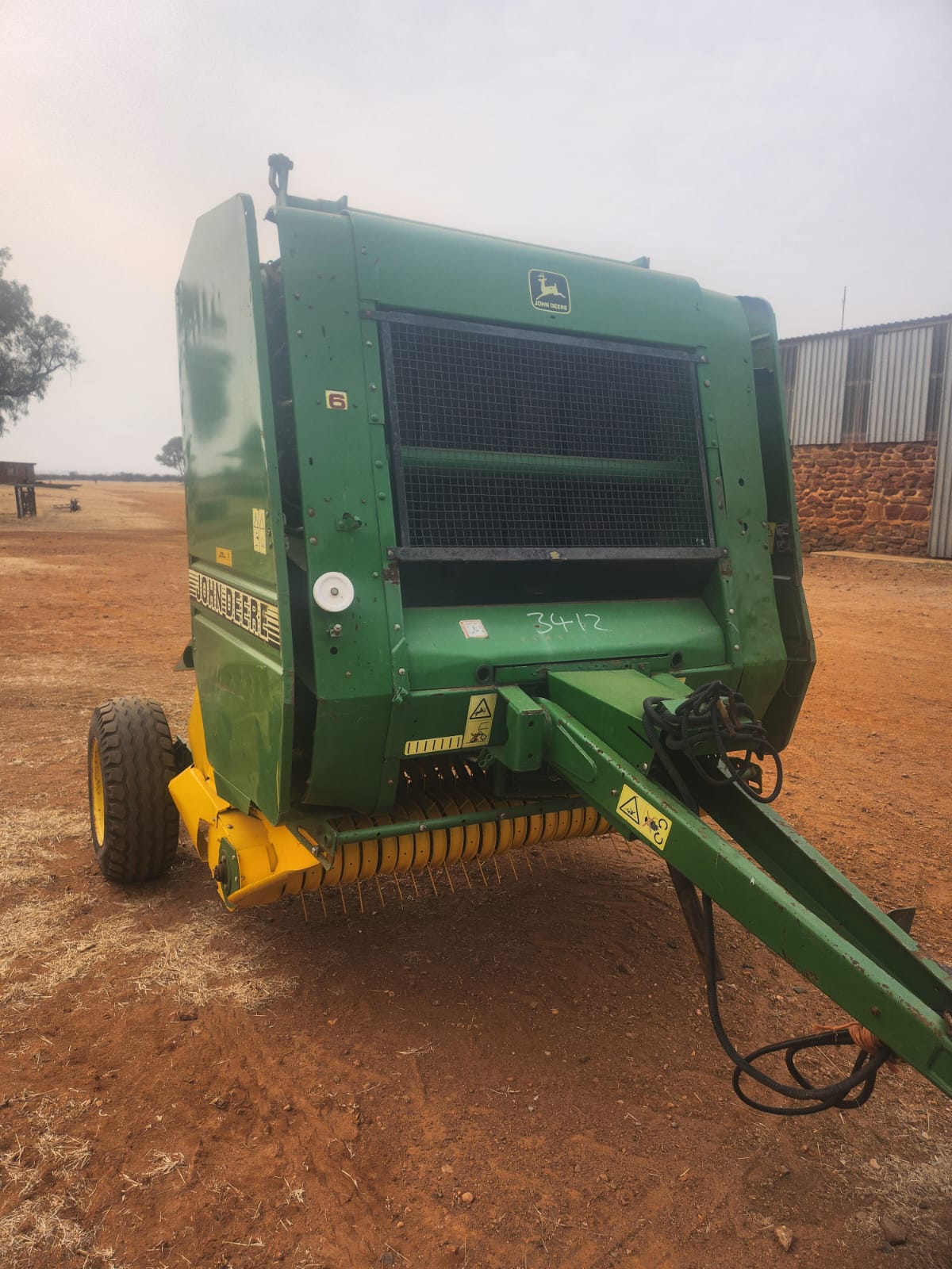 John Deere 570 Ronde Tou / Rope Baler - Image 5