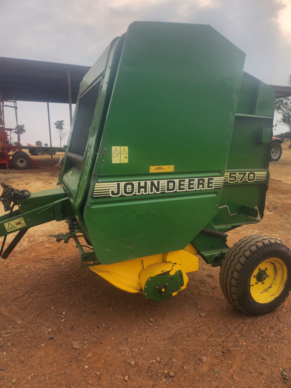 John Deere 570 Ronde Tou / Rope Baler - Image 6