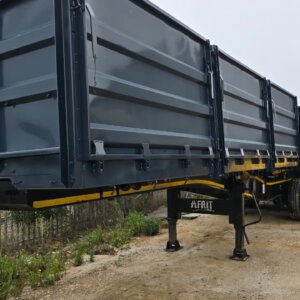 Alternative view of 2x Afrit Side Tipper Sleepwaens / Trailers