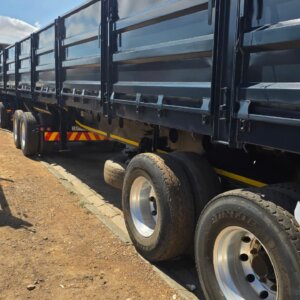 2x Afrit Side Tipper Sleepwaens / Trailers