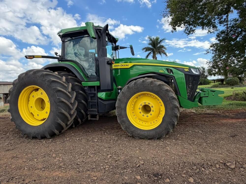 John Deere 8R 280 4WD Cab Trekker / Tractor - Image 4