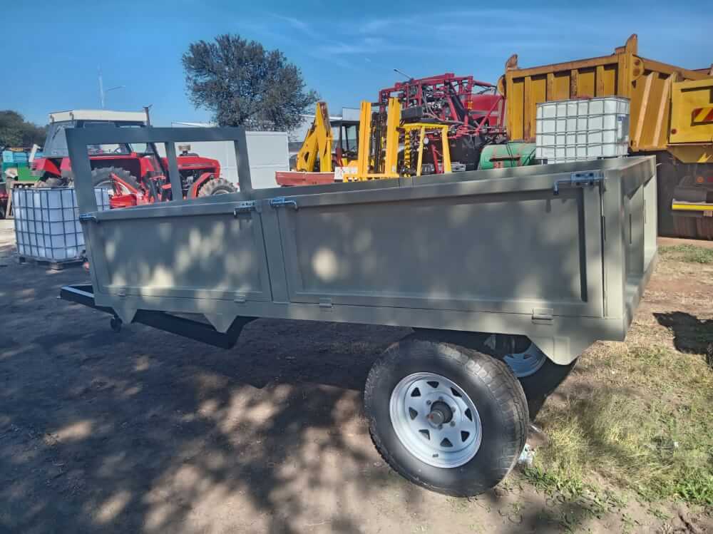 Enkel As Plaas Sleepwa / Single Axle Farm Trailer - Image 2