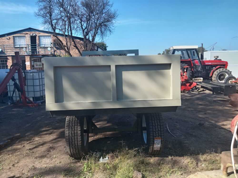 Enkel As Plaas Sleepwa / Single Axle Farm Trailer - Image 4