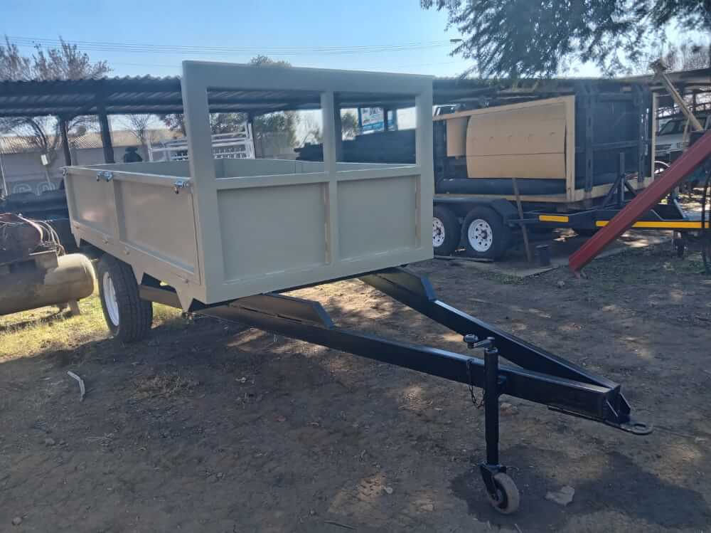 Enkel As Plaas Sleepwa / Single Axle Farm Trailer - Image 5