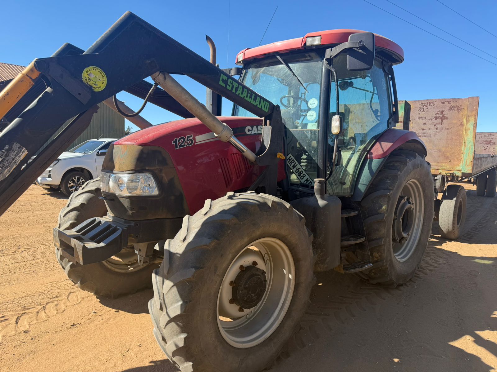 Case IH Maxxum 125 Cab Trekker / Tractor - Image 3